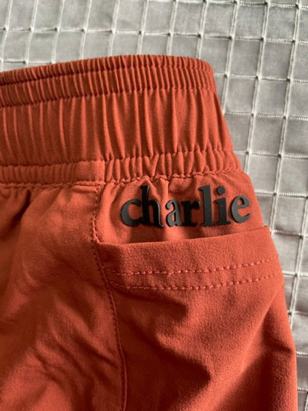 Charlie by Mathew Zink hybrid shorts swimsuit/gym, running with liner size Large - Picture 4 of 4